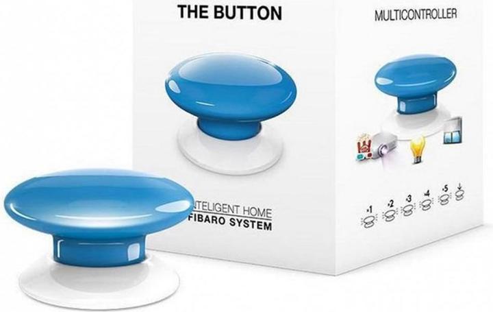 Actual product image Fibaro The Button blue