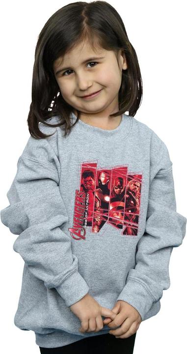 Produktbild Avengers Team Collage Sweatshirt Mädchen (140, 146)