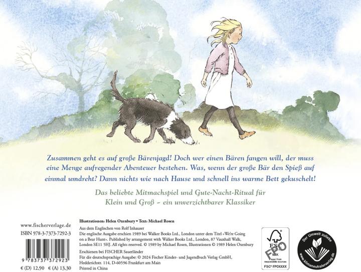 Actual product image Wir gehen auf Bärenjagd (German, Michael Roses, Helen Oxenbury, 2024)