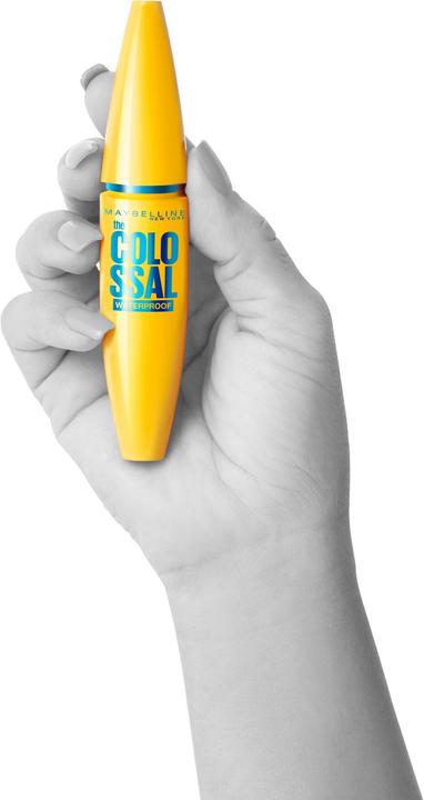 Actual product image Maybelline New York The Colossal (1 100% Black Waterproof)