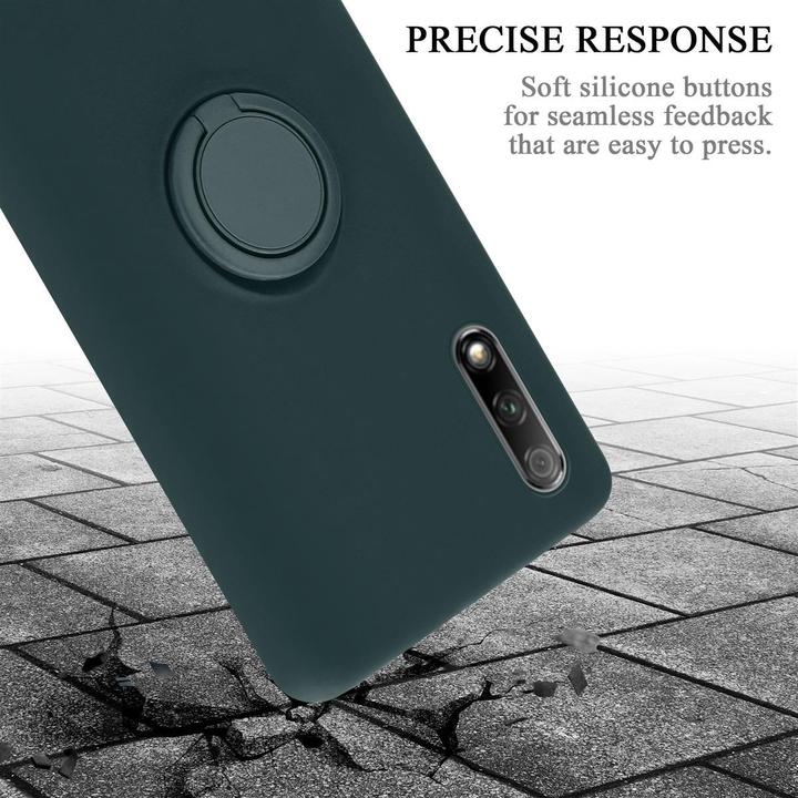 Image du produit Cadorabo TPU Liquid Ring Silicone Case Cover (Honor 9X)
