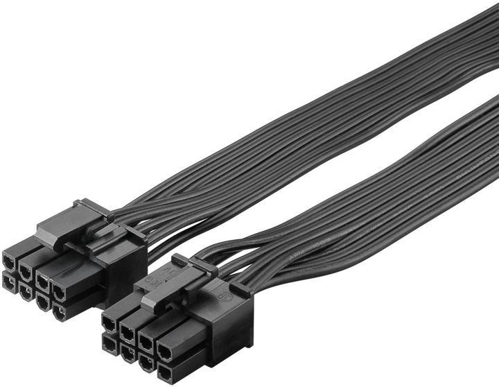 Produktbild Goobay Netzteil-Kabel 8-Pin-Stecker auf Dual 6+2-Stecker für PCIe