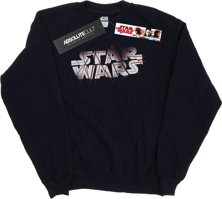 Actual product image Star Wars Mens The Last Jedi Spray Logo Sweatshirt (M)