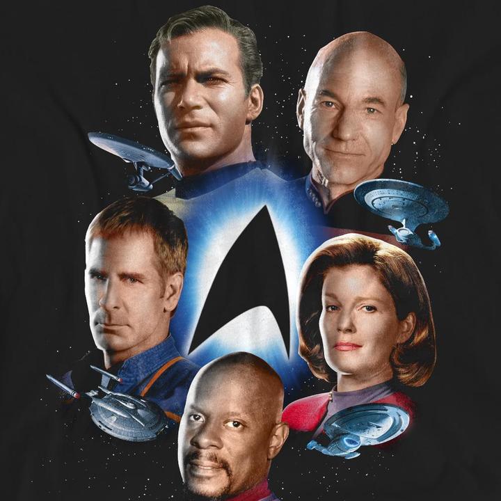 Immagine prodotto Starfleet's Finest Maglietta Adulto Unisex (M)