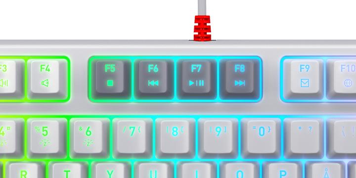 Actual product image CHERRY xtrfy K4 Retro (CH, Cable)