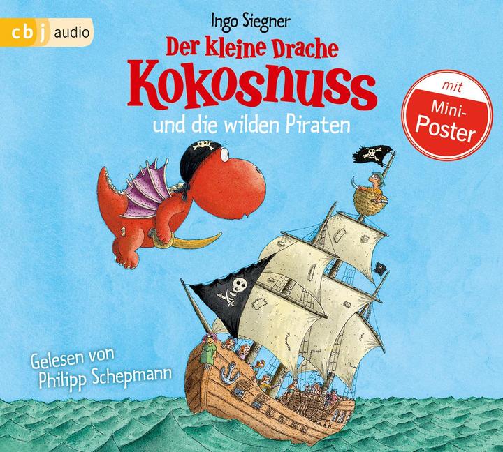 Le petit dragon Coconut et les pirates sauvages (Ingo Siegner, Allemand)