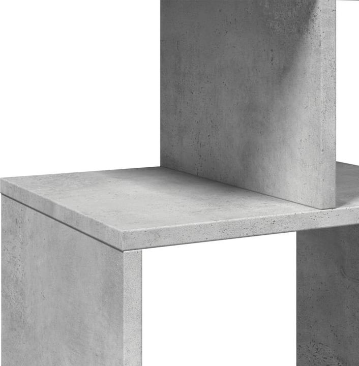 Produktbild VidaXL Bücherregal Raumteiler Wandregal Standregal Raumtrenner Regal Betongrau (92 x 29 x 188 cm)