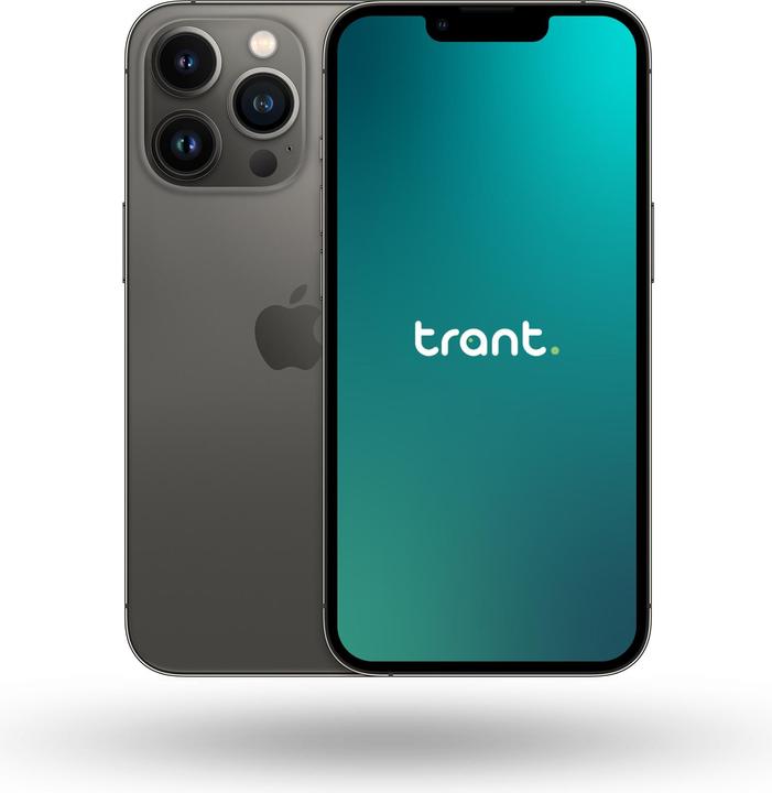 Trant.ch iPhone 13 Pro (128 GB, Graphites, 6.10", SIM + eSIM, A / Like new)