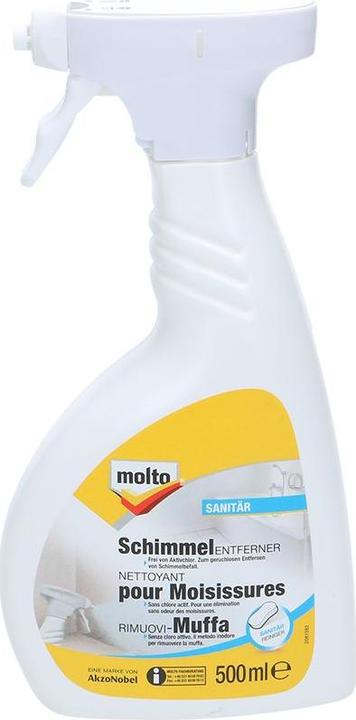 Actual product image Molto Mould remover