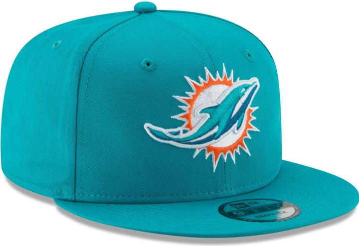 Actual product image New Era 9Fifty Snapback Cap - NFL Miami Dolphins teal