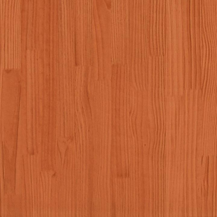 Image du produit VidaXL Lit en bois massif Lit en bois Lit palette avec tête de lit 180x200cm pin (180 x 200 cm)