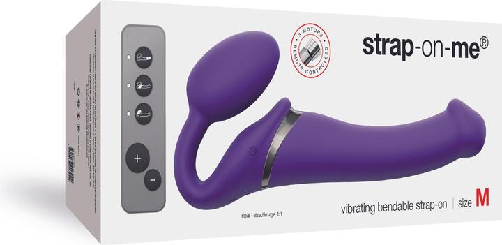 Produktbild Strap-on-me Vibrating Bendable Strap-on