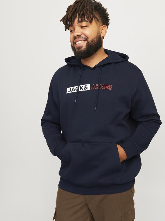 Produktbild Jack & Jones Jjecorp Logo Sweat Hood Play Noos Pls (XXL)