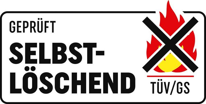 Produktbild kaiserkraft Abfallbehälter, flammverlöschend (95 l)
