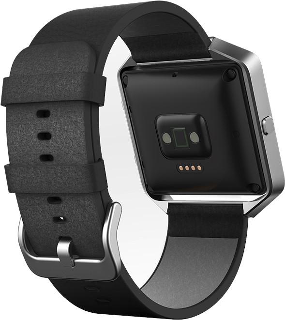 Actual product image Fitbit Blaze leather bracelet with frame (Genuine leather, Blaze)