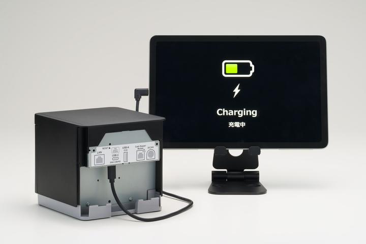 Actual product image Star Micronics MCP31CBI BK E+U, Printer, 400mm/s, DT, 58/80mm, BT, USB-C, USB-A, CloudPRNT, Black, E (Ethernet, USB-C, USB, Bluetooth)