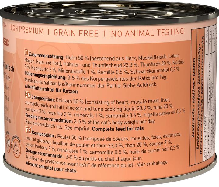 Actual product image Catz Finefood No.25 Chicken & Tuna (Adult, 1 pcs., 200 g)
