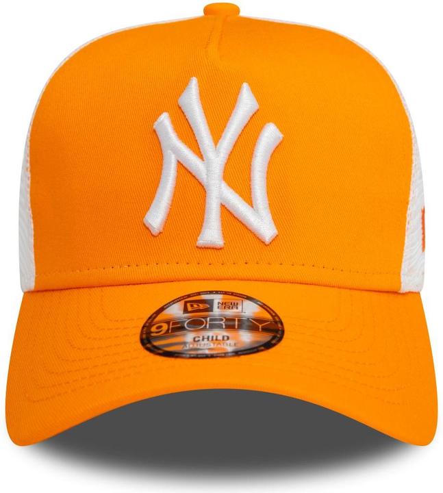 Produktbild New Era Kinder Trucker Cap - New York Yankees orange - Child (53, 52 C, 54 C)
