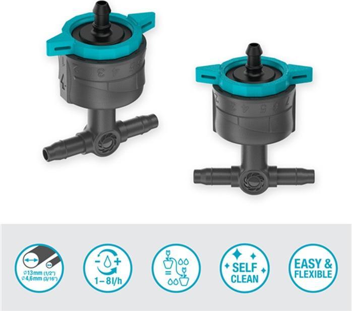 Actual product image Gardena Adjustable row dropper (5x) (Drip irrigation dripper)