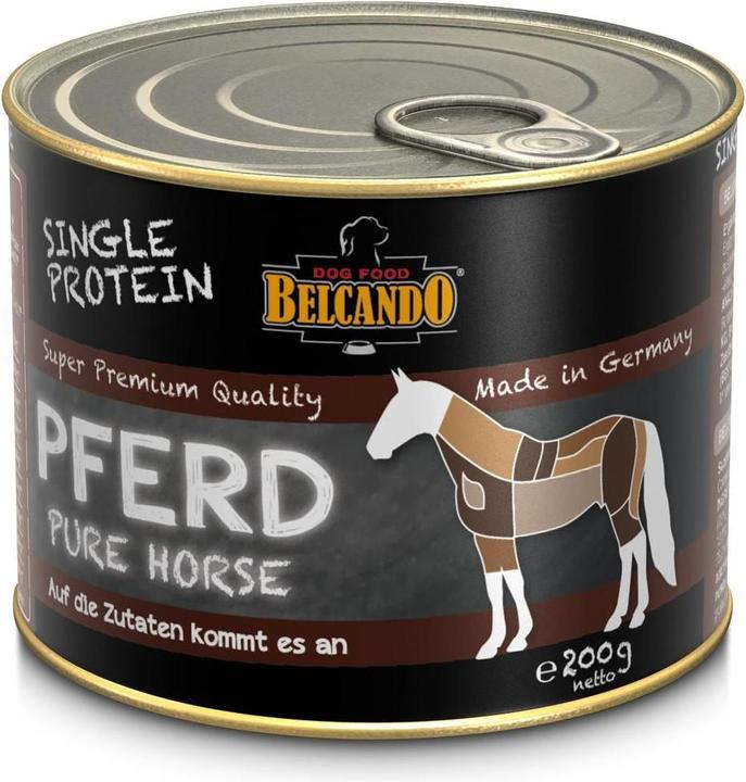 Image du produit Belcando Single Protein nourriture humide cheval (Adulte, Senior, Junior, 1 pcs, 250 g)