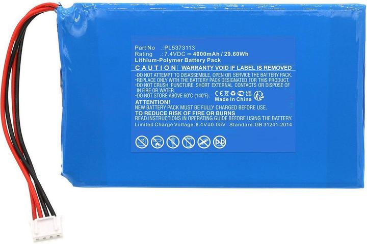 Actual product image CoreParts Battery 7.4V 4000mAh 29.6Wh (4000 mAh)
