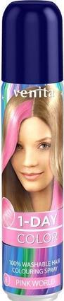 Image du produit Venta Venita - 1-Day Coloring Hair Spray Pink World 50Ml (50 ml)