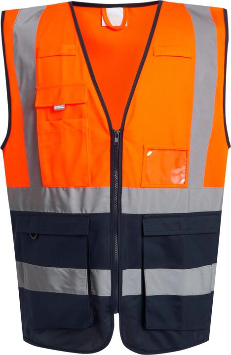 Orange, Bleu marine