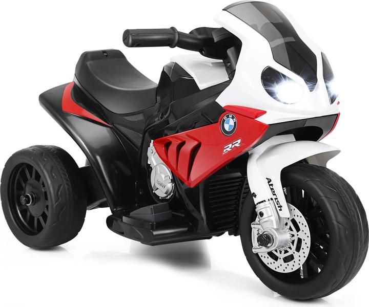 Produktbild Homcom Kinder Elektro Motorrad mit Licht- und Soundeffekte BMW S1000 RR Rot (6 V)