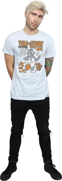 Immagine prodotto Tom & Jerry Maglietta maschile Spinning Basketball (XXL)