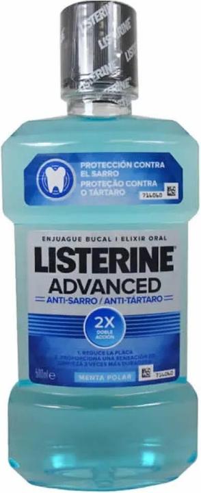 Listerine ADVANCED enjuague bucal antisarro 500 ml (500 ml, Mundwasser)