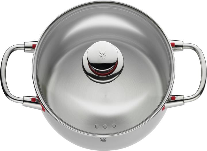 Produktbild WMF Topfset Induktion Kochtopfset 5tlg Glasdeckel QualityOne Edelstahl (20 cm, Bräter + Schmortopf, Kochtopf)