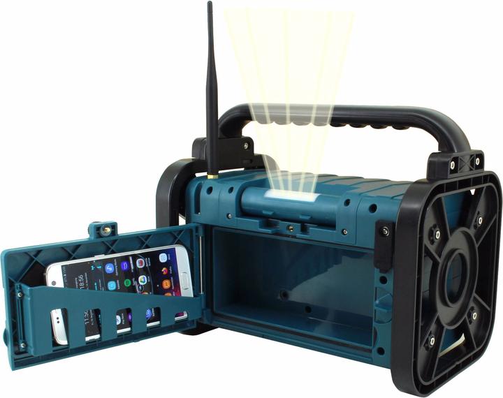 Produktbild Soundmaster Baustellenradio DAB80 (DAB+, UKW, Bluetooth)