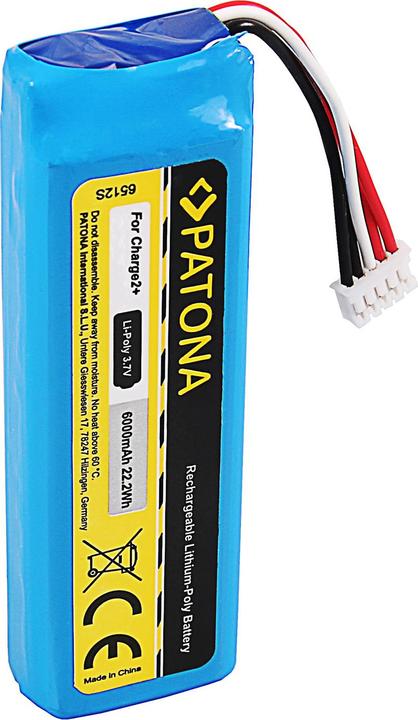 Actual product image Patona Battery JBL Charge 2+ (Screen protective film)