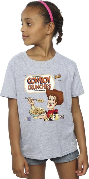 Immagine prodotto Disney Toy Story Woody Cowboy Crunchies Maglietta Ragazze (140, 146)