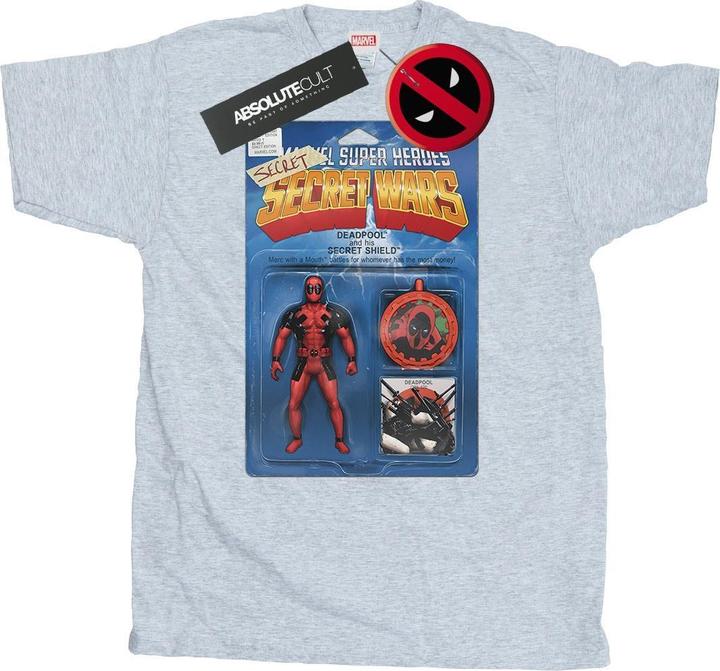 Produktbild Deadpool Secret Wars Action Figure TShirt (L)