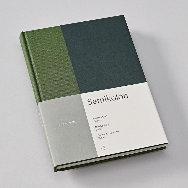 Semikolon Notebook (A5) NATURAL AFFAIR, Botanic, Blanko (A5)