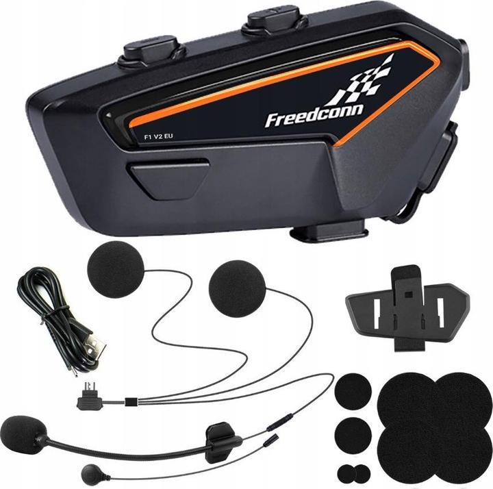Actual product image FreedConn Interkom motocyklowy FreenConn F1 V2 EU (Set of 2)
