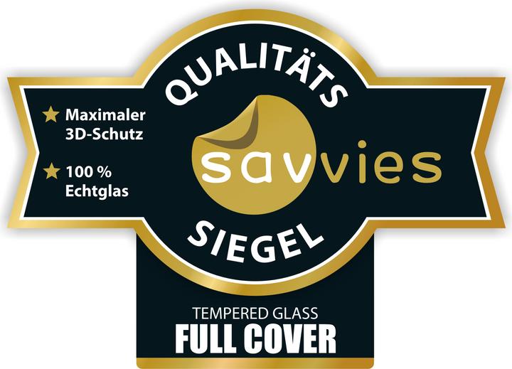 Actual product image Savvies Full-screen armoured glass screen protector (2 Piece, Huawei P40 Lite)