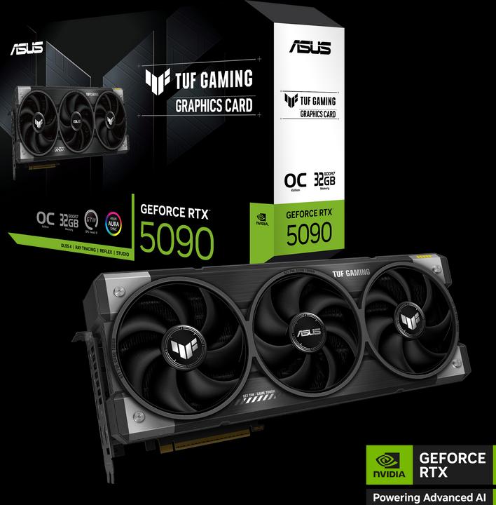 Image du produit ASUS TUF Gaming GeForce RTX 5090 OC (32 Go)