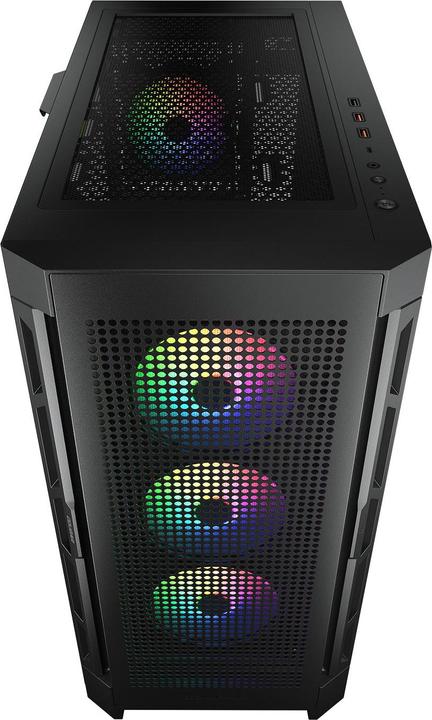 Actual product image Cougar CGR-5AD1B-RGB (ATX, SSI CEB, mATX, Mini-ITX)