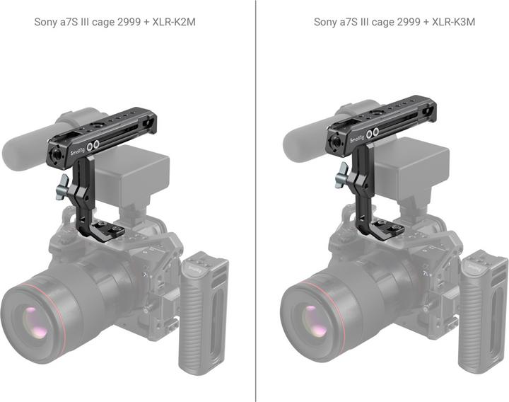 Produktbild SmallRig Top Handle for Sony XLR-K1M / K2M / K3M and Panasonic DMW-XLR1 Adapter 3082