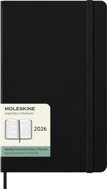Moleskine Geschäftsagenda Hard Cover Weekly (130 x 210 mm, English)