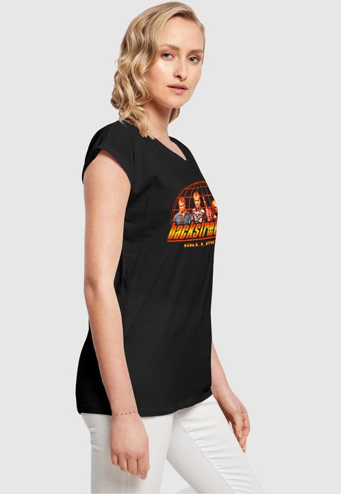 Produktbild Merchcode Ladies Backstreet Boys - Millenium Globe Extended Shoulder Tee - 112147 (XXL)
