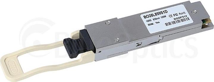 Actual product image BlueOptics Kemp Technolgies LM-QSFP28-100G-SR Compatible QSFP28 BO28L859S1D