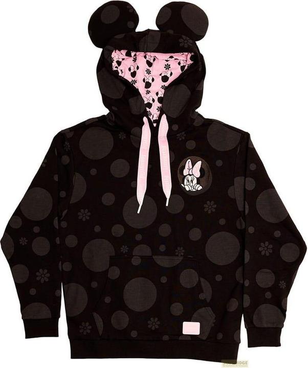 Produktbild Loungefly Disney by Kapuzenpullover Unisex Minnie Rocks the Dots Florals Grösse M (M)