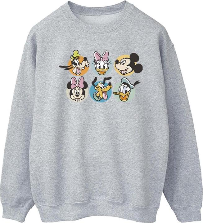 Produktbild Disney Mickey Mouse And Friends Faces Sweatshirt (XXL)