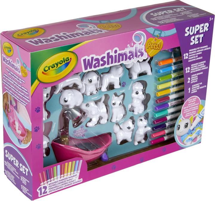 Produktbild Crayola Washimals - Deluxe Play Set