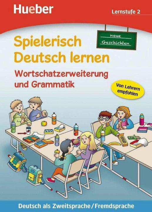 Actual product image Spielerisch Deutsch lernen, neue Geschichten Lernstufe 2. Wortschatzerweiterung und Grammatik (German, Maximilian Löw, Marion Techmer, 2021)