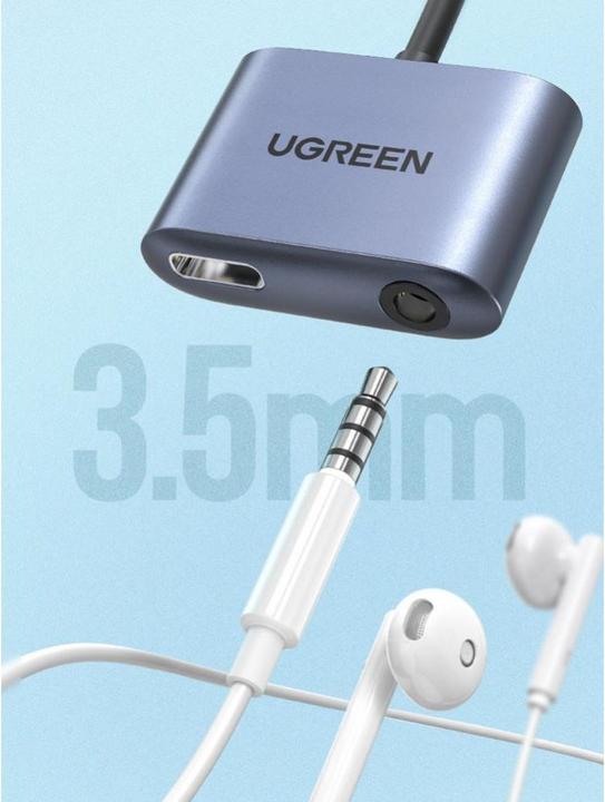 Actual product image Ugreen Headphone Adapter (USB Type C, 3.5mm jack)
