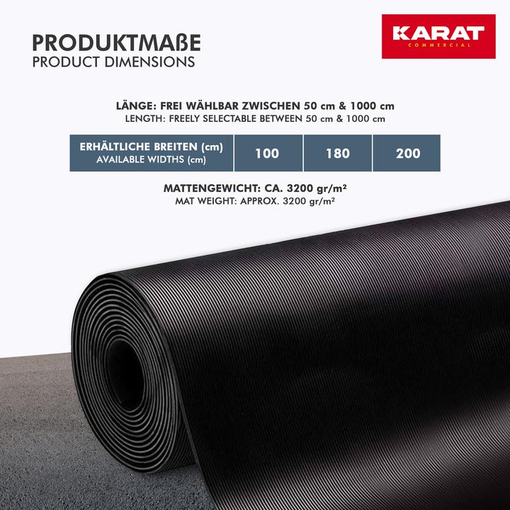 Produktbild ETM Fein gerippt (100 x 450 cm)